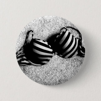 Black and White Bra button