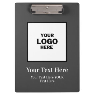 Black and White Branded logo  Clipboard