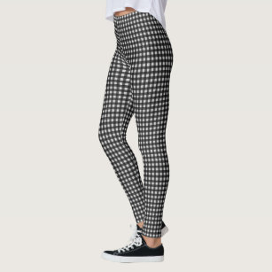 buffalo check leggings