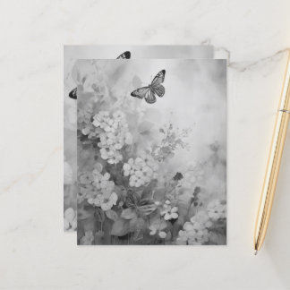 Black and White Butterfly