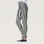 Black and white candy stripes leggings<br><div class="desc">Black and white candy stripes</div>