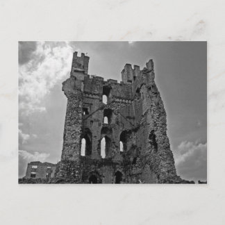 Black and White Castle Postcard