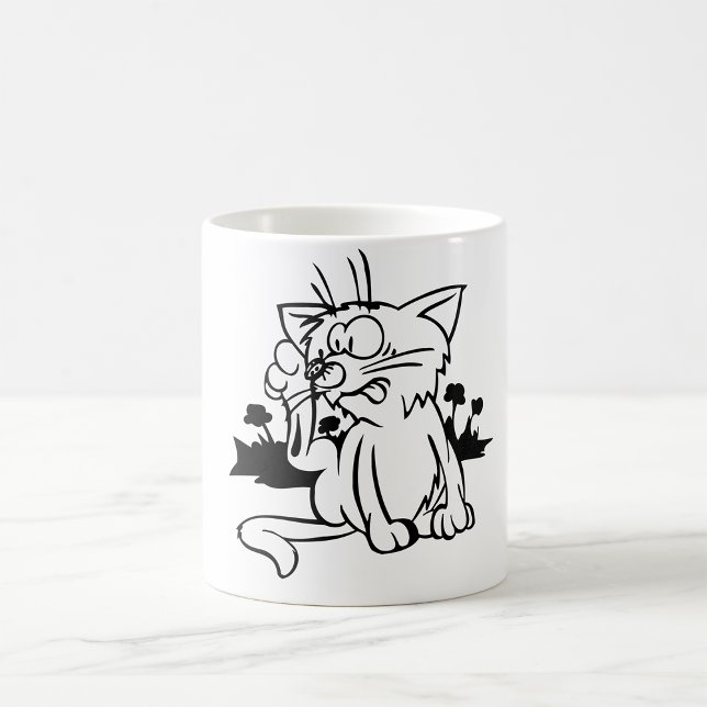 Black And White Cat Mug (Creator Uploaded)