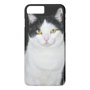 Black and White Cat Portrait iPhone 8 Plus/7 Plus Case