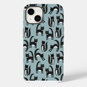 Black and White Cats iPhone 14 Case