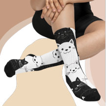 Black and white Cats