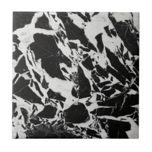 Black and White Ceramic Tile