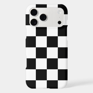 Black and White Chequerboard Pattern