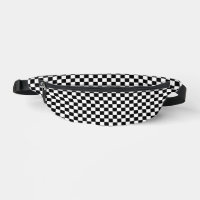 Black and White Chequerboard Pattern