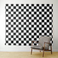 Black and White Chequerboard