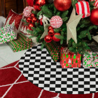 Black and White Chequered