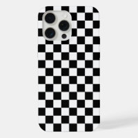 Black and White Chequered