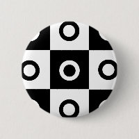 Black and white chequered pattern
