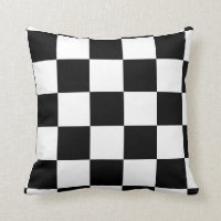 Black and White Chequered Pattern