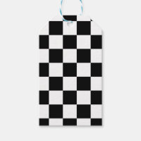 Black and White Chequered Pattern