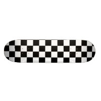 Black and White Chequered Pattern