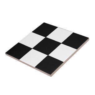 Black and white,chess,check,chequered ceramic tile