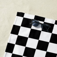 Black and White Chess Digital Print