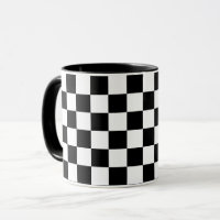 Black and White Chess Game Squares