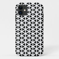 Black and White Chevron Pattern  