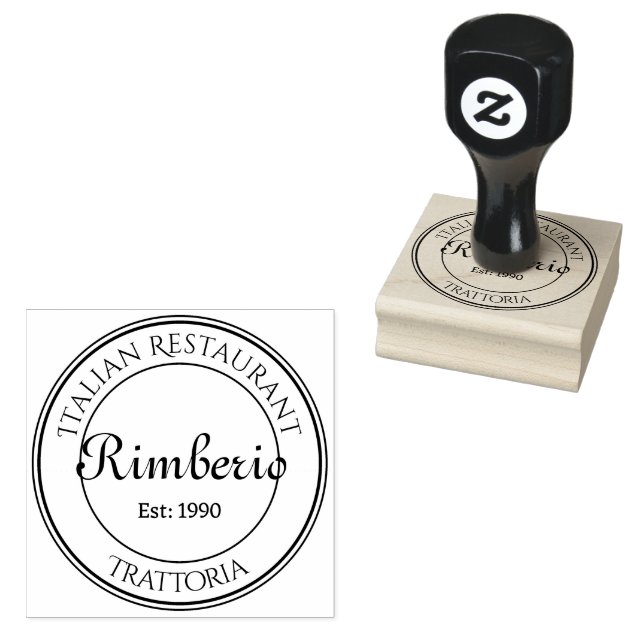 Black and White Circle Professional Stamp Logo (Stamped)