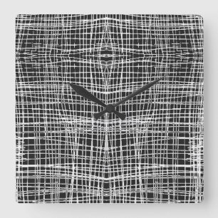 Black and White Clock