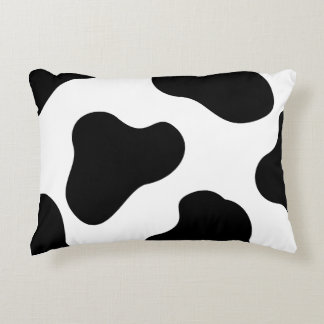 Black and white colour patterns decorative cushion
