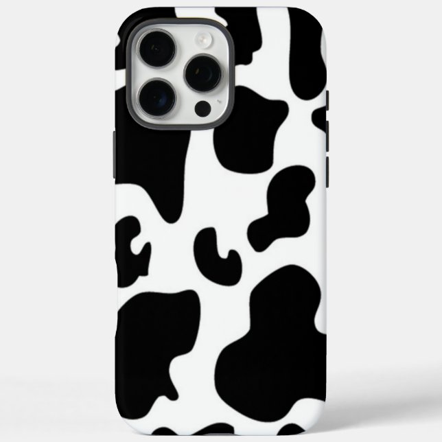 Black and White Cow Case-Mate iPhone Case (Back)