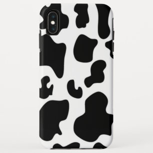 Black and White Cow iPhone XS Max Case