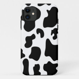 Black and White Cow iPhone 11 Case