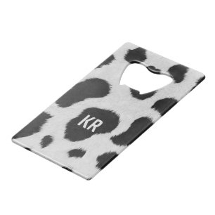 Black and white cow fur pattern background