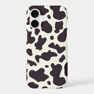 Black and White Cow Pattern Print