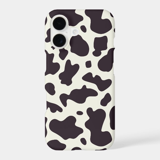 Black and White Cow Pattern Print (Back)