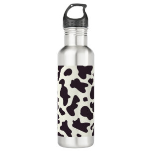 Black and White Cow Pattern Print 710 Ml Water Bottle