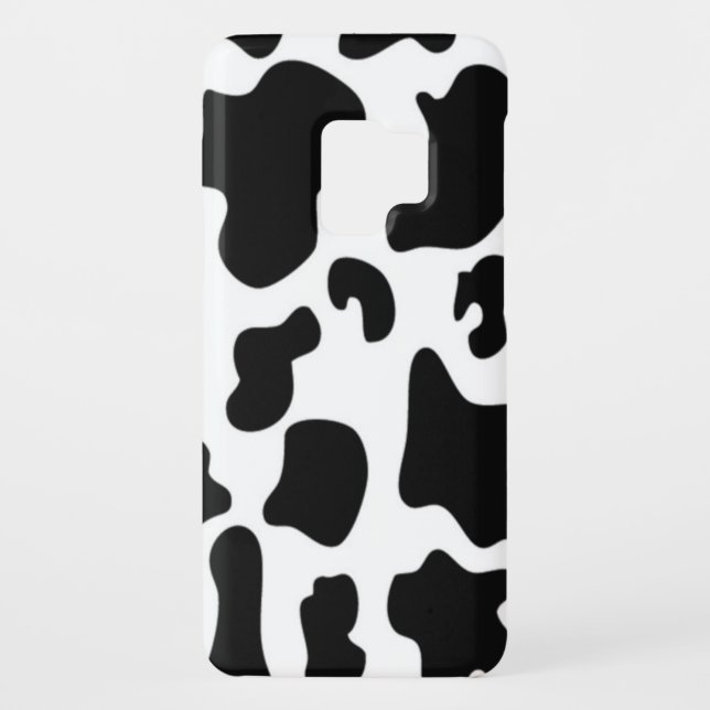 Black and White Cow print Case-Mate Samsung Galaxy Case (Back)