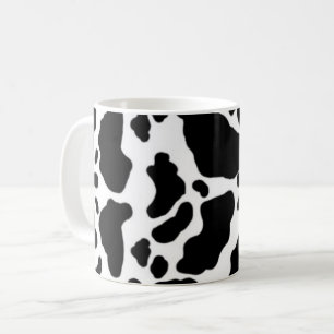 Black and White Cow Print Coffee Mug