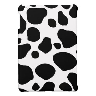 Black And White Cow Print iPad Mini Case