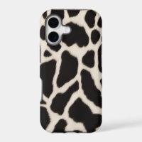 Black and white cowhide pattern