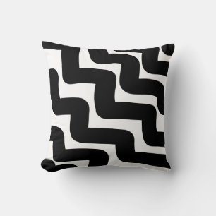 Black and white cushion
