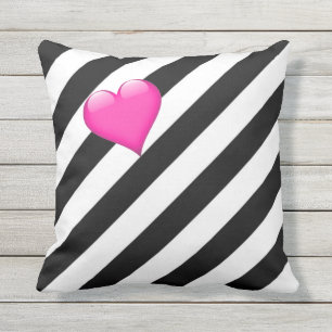Black and White Cushion