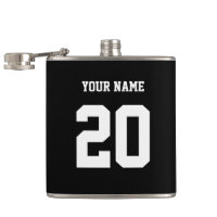 Black and White Custom Number and Name
