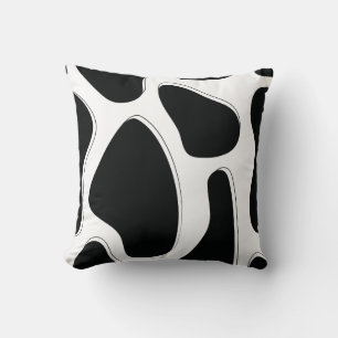 Black and White Dalmatian print Cushion