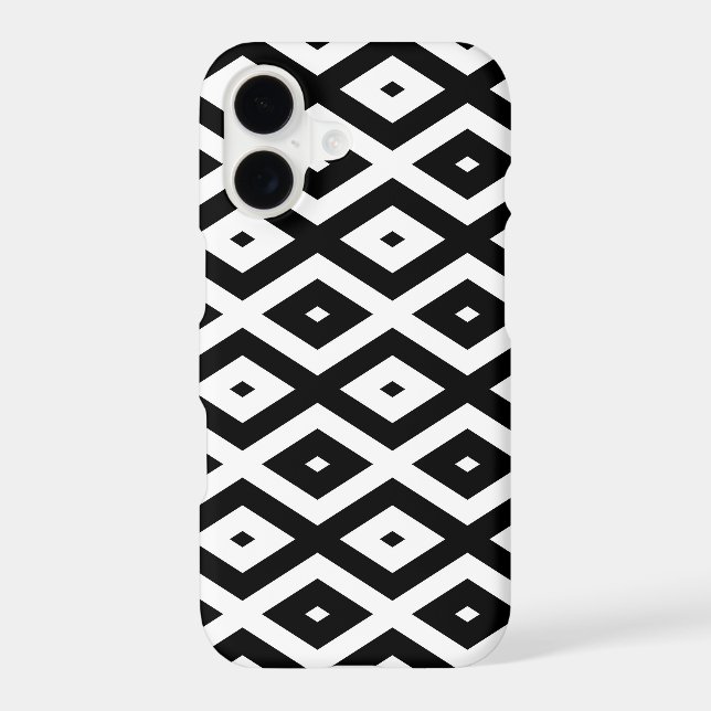 Black and white diamond pattern (Back)