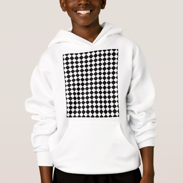 Black and White Diamond Pattern by Shirley Taylor (Front)