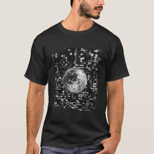 Black And White Disco Ball Club T-Shirt
