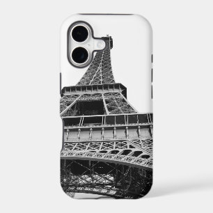 Black and White Eiffel Tower