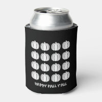 Black and White Fall Decor Pumpkins