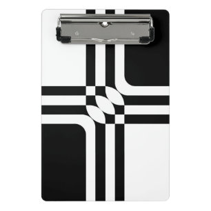 Black and white fantasy mini clipboard