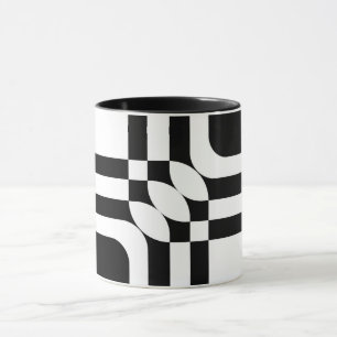 Black and white fantasy mug