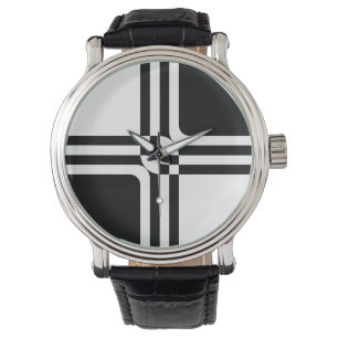 Black and white fantasy watch